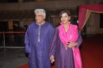 Shabana Azmi, Javed Akhtar at Anjan Shrivastav son_s wedding reception in Mumbai on 10th Feb 2013 (8).JPG